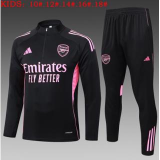 Chándal Arsenal 2025/26(Black II Half Zipper) - NIÑOS